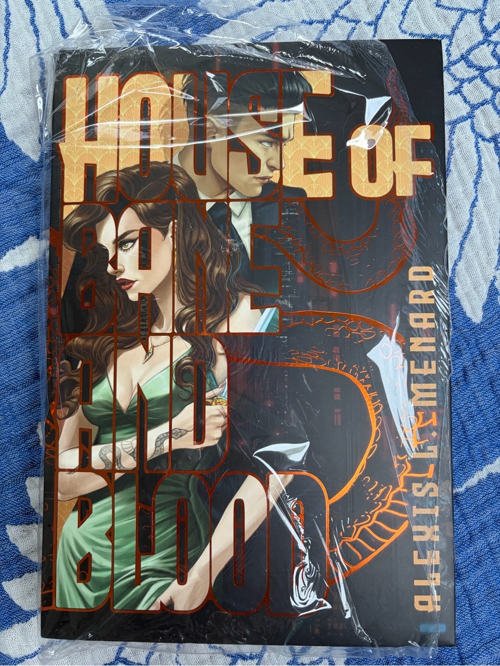NEW House of Bones and Blood Hardcover Book Signed Bookish box